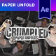 Crumpled Paper Unfold - VideoHive Item for Sale