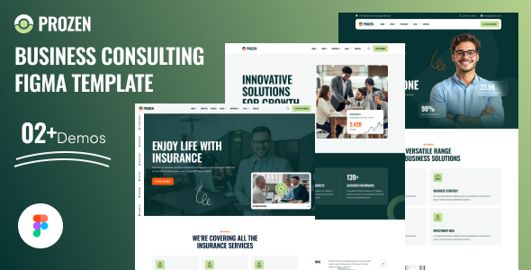 Prozen _ Business Consulting Figma Template