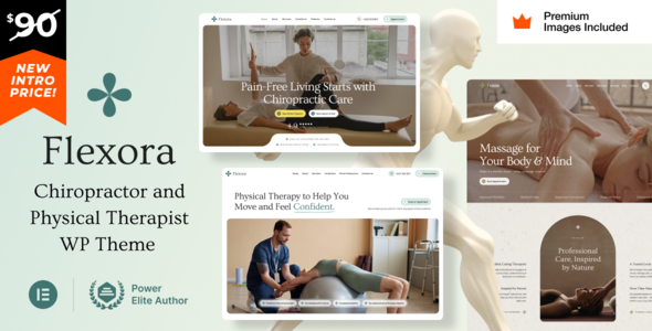 Flexora – Chiropractors Message and Physical Therapists WordPress Theme