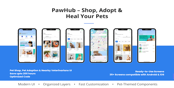 PawHub – Shop, Adopt & Heal Your Pets