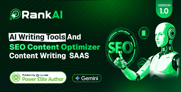 RankAI - AI Writing Tools And SEO Content Optimizer | Content Writing SAAS