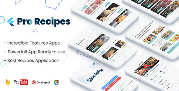 Flutter Recipe Pro – Ultimate Cooking App with Admin Panel & Firebase (Full Source Code)