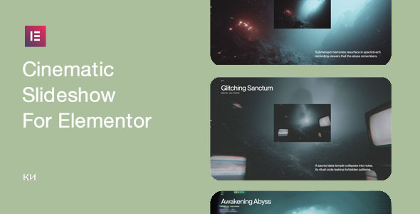 Cinematic Slideshow for Elementor