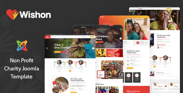 Wishon - Nonprofit Charity Joomla Template | NGO