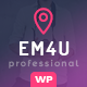 Event Management WordPress Theme for Booking Tickets - EM4U - ThemeForest Item for Sale