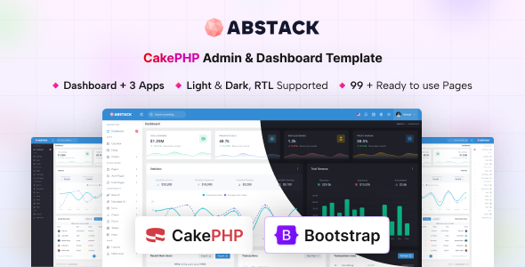 Abstack - CakePHP Admin & Dashboard Template