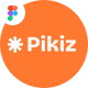 Pikiz - Creative Agency Portfolio Figma Template - ThemeForest Item for Sale
