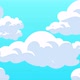 Cartoon Clouds Animation - VideoHive Item for Sale