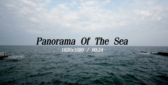 Panorama Of The Sea