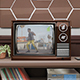 Retro Television Screen Mockup - VideoHive Item for Sale
