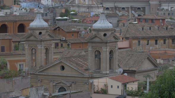 Two bell towers 