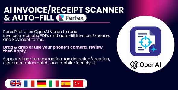 ParsePilot - Lightning OCR & Auto-Fill Toolkit for Perfex CRM