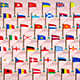 Europe Countries Flags Pack Toon Style Low Poly - 3DOcean Item for Sale