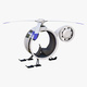 Personal Single Seat Helicopter M1 - 3DOcean Item for Sale