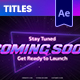 Coming Soon Titles - VideoHive Item for Sale