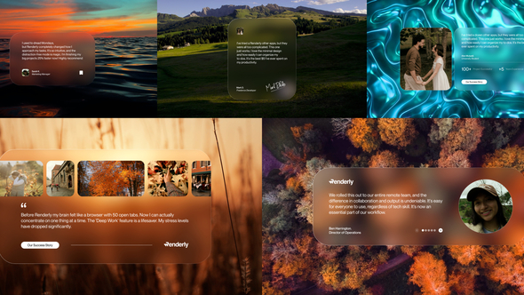 Testimonials After Effect Template
