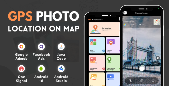 GPS Photo Location On Map with AdMob Ads Android