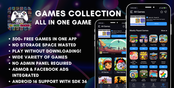 Games Collection All In One Game App Android