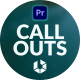 Call Outs MOGRT - VideoHive Item for Sale