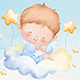 Celestial Baby Shower Invitation - VideoHive Item for Sale
