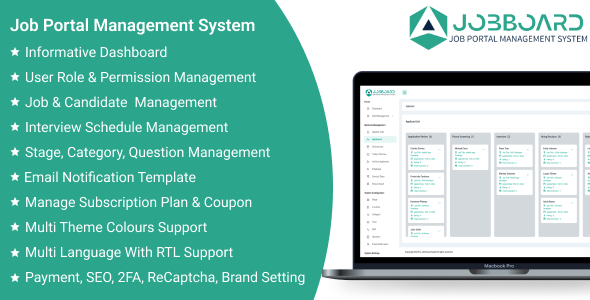 Job Board SaaS - Job Portal Management System