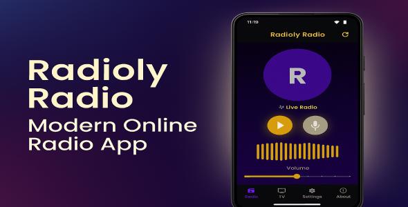 Radioly – Modern Flutter Online Radio App for Android & iOS