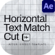 Match Cut After Effect Template - VideoHive Item for Sale