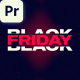 Black Friday Promo | Premiere Pro - VideoHive Item for Sale
