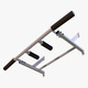 Wall Mounted Pull Up Bar M1 - 3DOcean Item for Sale