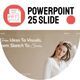 White and Gold Beige – Artistic Brush Style (PowerPoint) - GraphicRiver Item for Sale