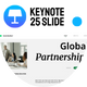 Black and White Green – Global Partnership Business (Keynote) - GraphicRiver Item for Sale