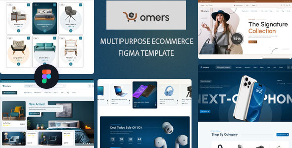 omers - Multipurpose eCommerce Figma Template