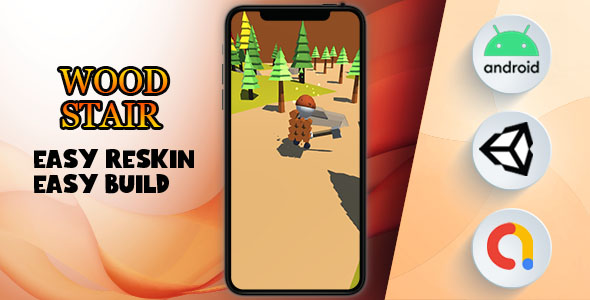 Wood Stair - (Unity - Admob - Game)