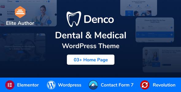 Denco - Dental & Medical WordPress Theme