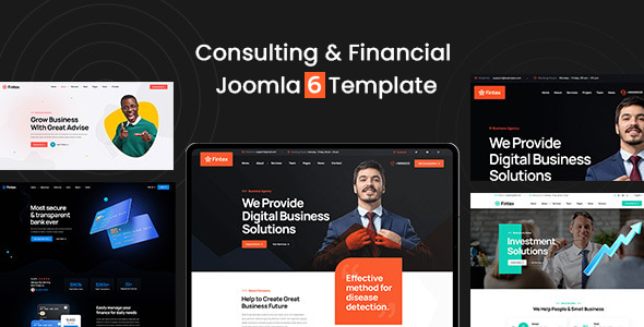Fintex - Consulting & Financial Joomla 6 Template