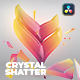 Crystal Shatter Logo for DaVinci Resolve - VideoHive Item for Sale