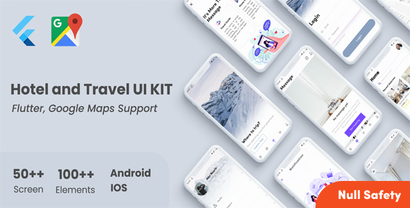 Flux Travel & Hotel Booking App - Flutter 3.0 Full Booking App for Android & iOS