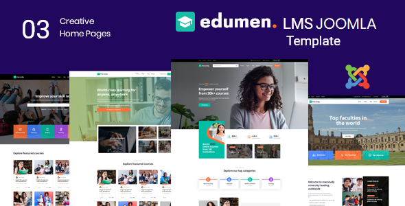 Edumen – Education Joomla Template