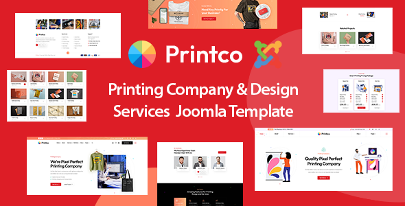Printco - Printing Company & Services Joomla Template