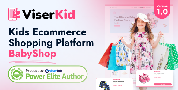 ViserKid - Kids Ecommerce Shopping Platform | BabyShop