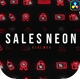 Sales Neon Icons - VideoHive Item for Sale