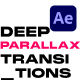 Parallax Transitions for After Effects | 30+ 4K Cinematic Effects with VHS, Particles, Light Leaks & - VideoHive Item for Sale