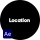 Location Typography - VideoHive Item for Sale