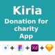 Donation for charity App ANDROID + IOS + FIGMA + XD | UI Kit | Ionic | Kiria - CodeCanyon Item for Sale