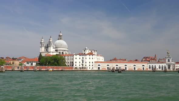 Santa Maria della Salute Church in Venice Italy