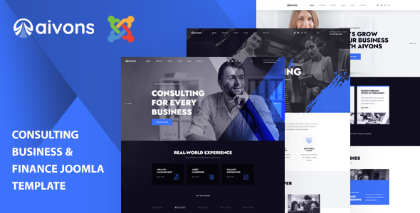 Aivons - Business Consulting Joomla Template