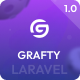 Grafty - Creative Agency & Portfolio Laravel 12 Template - ThemeForest Item for Sale