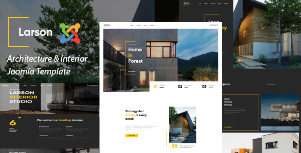 Larson - Architecture & Interior Joomla Template
