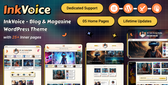 InkVoice - Blog & Magazine WordPress Theme