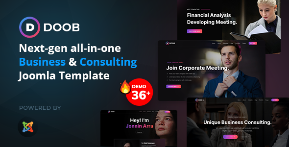 Doob - Business & Consulting Joomla Template